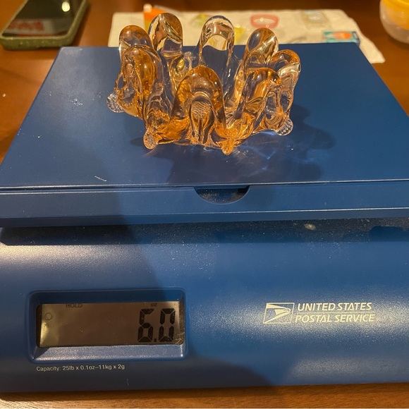 SOLD Vintage Nesting Dish Italian Art Murano Glass Pink Stackable Ashtray Flower - Picture 10 of 10